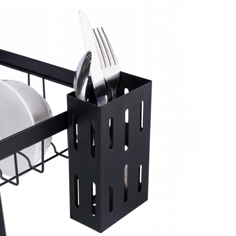 TOOLKISS Stainless Steel Over the Sink Dish Rack & Reviews Wayfair